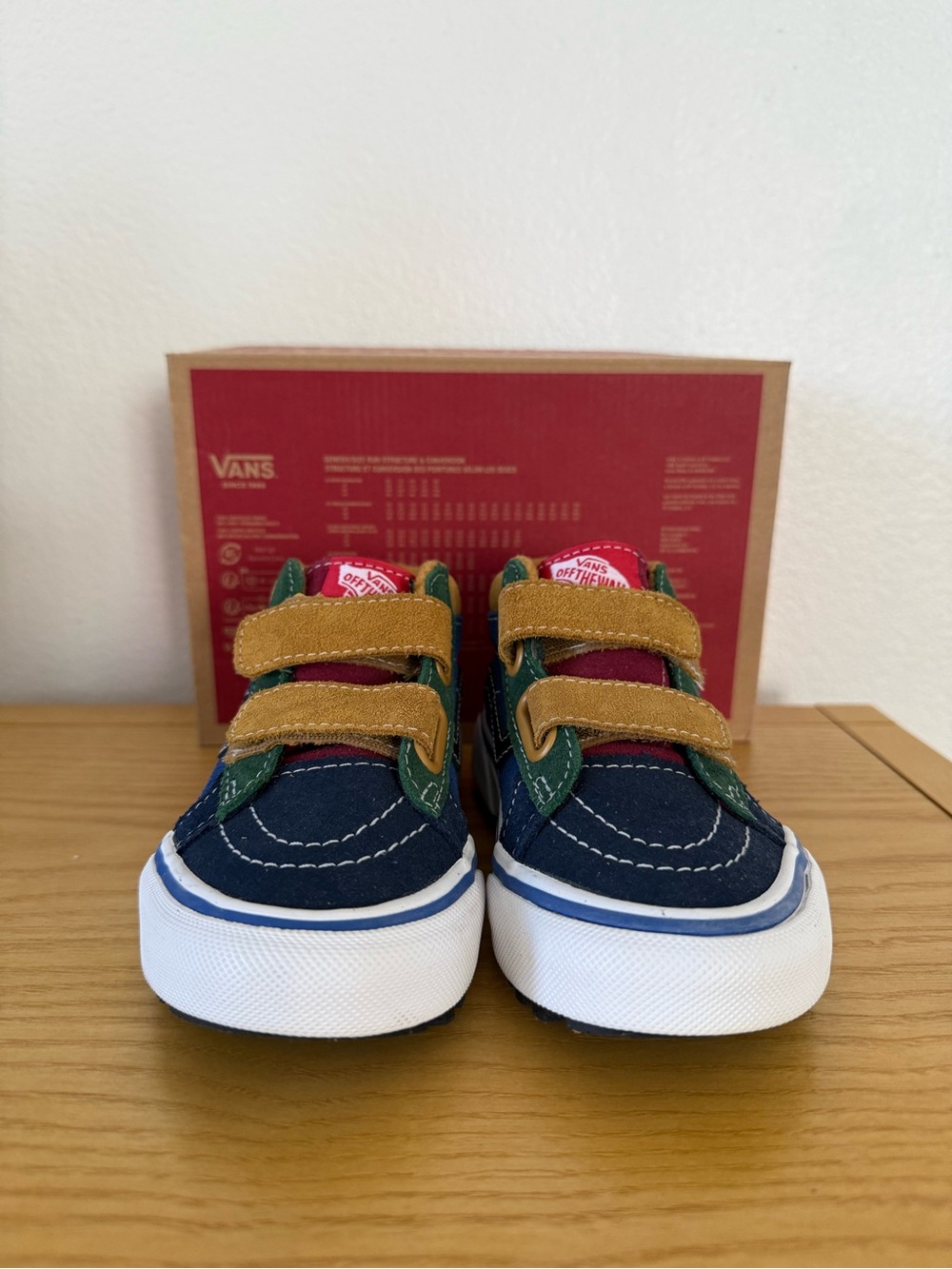 Vans Sk8 - Mid Reissu MTE MULTI / TRUE WHITE SIZE 10.5 C - Picture 2 of 9